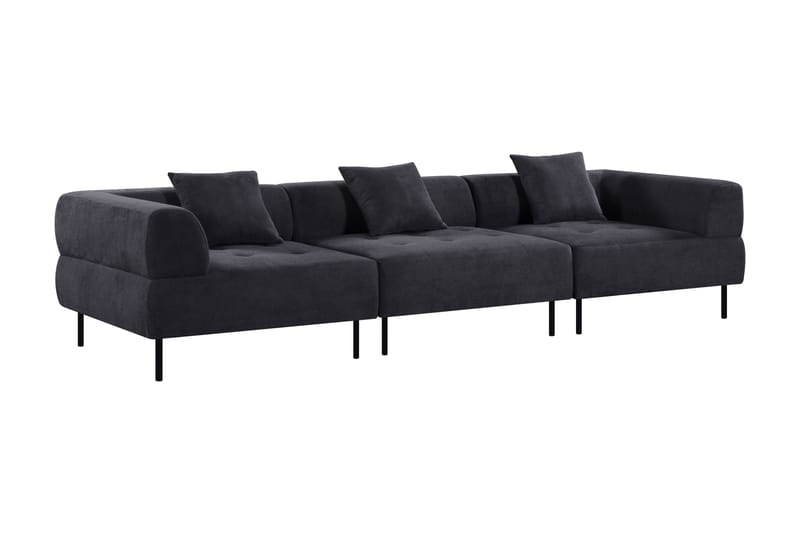 Stratham 3-sits Modulsoffa - Blå - Möbler - Soffa - Modulsoffor - Komplett modulsoffa