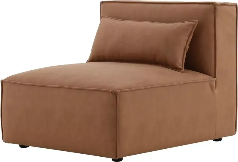 Luxury modulsoffa - Mittdel 1 - Brun, Brun