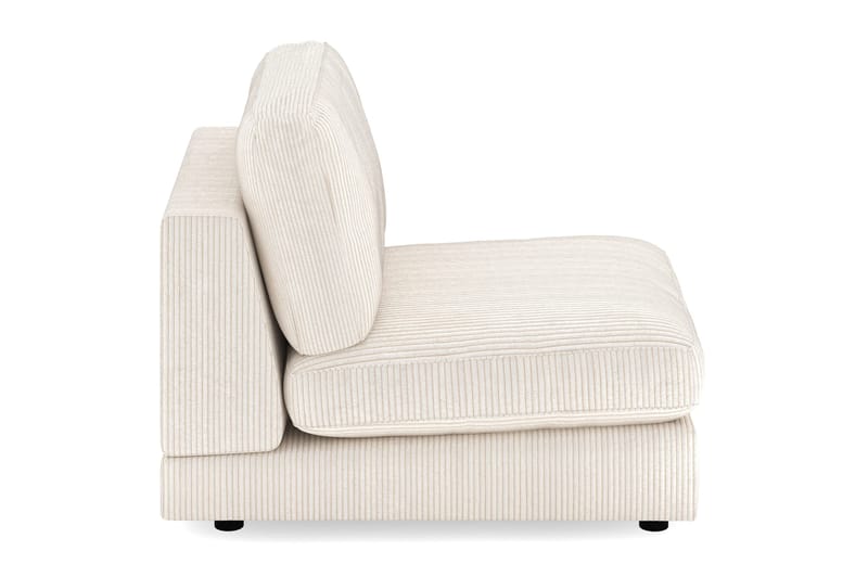 Arken 1-sits Mittmodul i Manchester 70 cm bred - Beige - Möbler - Soffa - Modulsoffor - Mittmodul