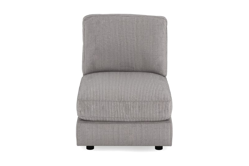 Arken 1-sits Mittmodul i Manchester 70 cm bred - Mörkgrå - Möbler - Soffa - Modulsoffor - Mittmodul