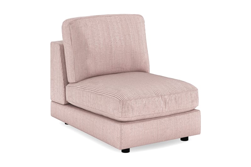 Arken 1-sits Mittmodul i Manchester 70 cm bred - Rosa - Möbler - Soffa - Modulsoffor - Mittmodul