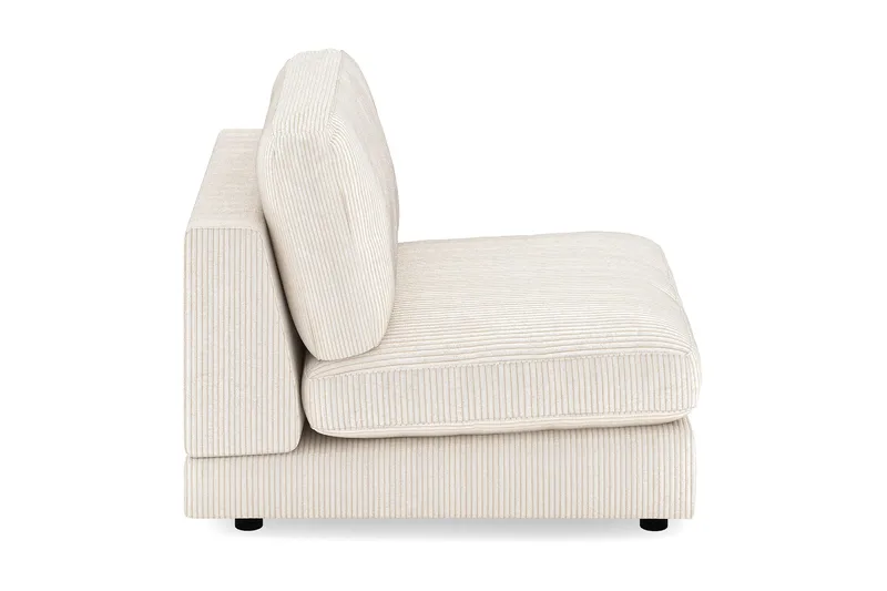 Arken 1-sits Mittmodul i Manchester 90 cm bred - Beige - Möbler - Soffa - Modulsoffor - Mittmodul