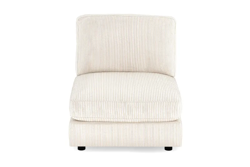 Arken 1-sits Mittmodul i Manchester 90 cm bred - Beige - Möbler - Soffa - Modulsoffor - Mittmodul