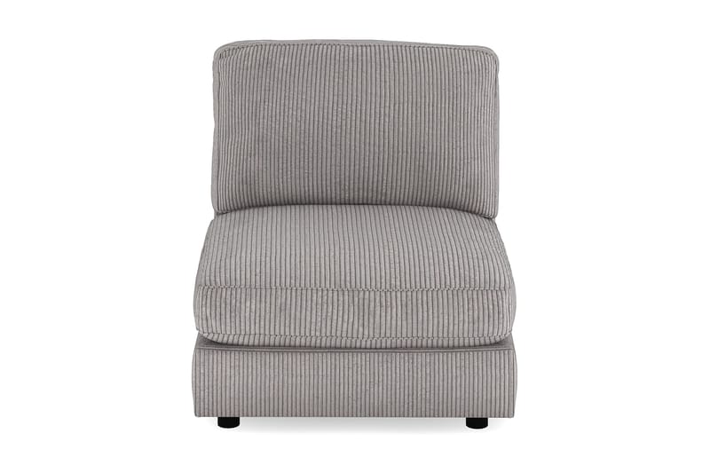 Arken 1-sits Mittmodul i Manchester 90 cm bred - Mörkgrå - Möbler - Soffa - Modulsoffor - Mittmodul