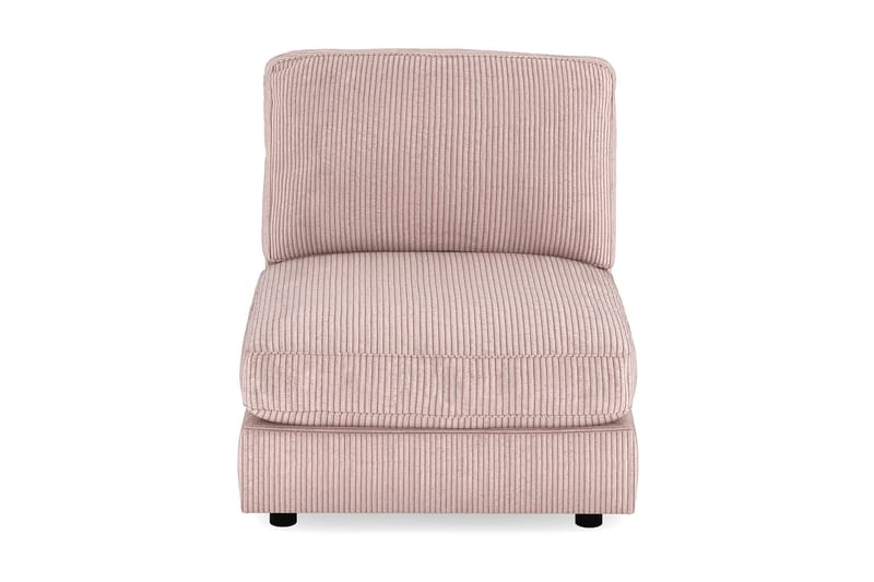 Arken 1-sits Mittmodul i Manchester 90 cm bred - Rosa - Möbler - Soffa - Modulsoffor - Mittmodul