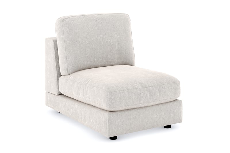 Arken 1-sits Mittmodul i Tyg 70 cm bred - Beige - Möbler - Soffa - Modulsoffor - Mittmodul