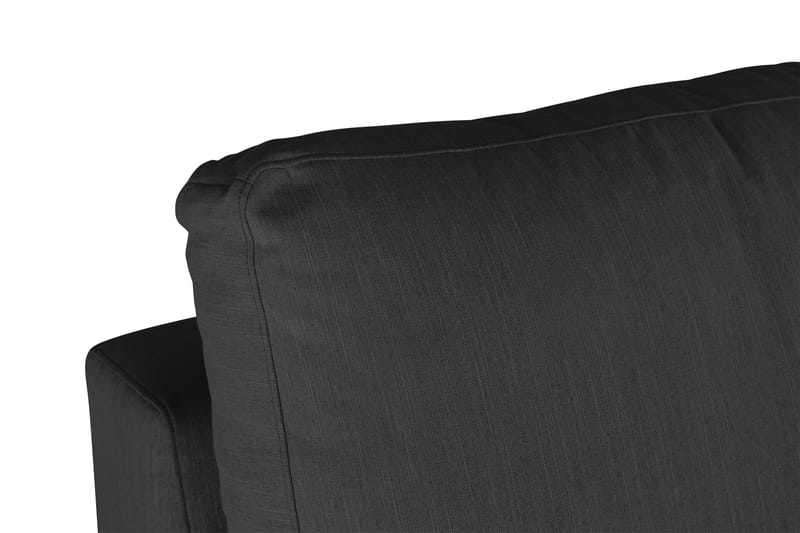 Arken 1-sits Mittmodul i Tyg 70 cm bred - Svart - Möbler - Soffa - Modulsoffor - Mittmodul