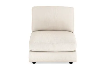 Arken 1-sits Mittmodul i Tyg 90 cm bred - Beige - Möbler - Soffa - Modulsoffor - Mittmodul