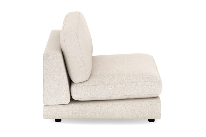 Arken 1-sits Mittmodul i Tyg 90 cm bred - Beige - Möbler - Soffa - Modulsoffor - Mittmodul