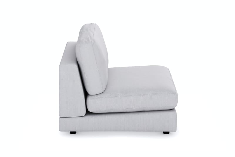 Arken 1-sits Mittmodul i Tyg 90 cm bred - Grå - Möbler - Soffa - Modulsoffor - Mittmodul