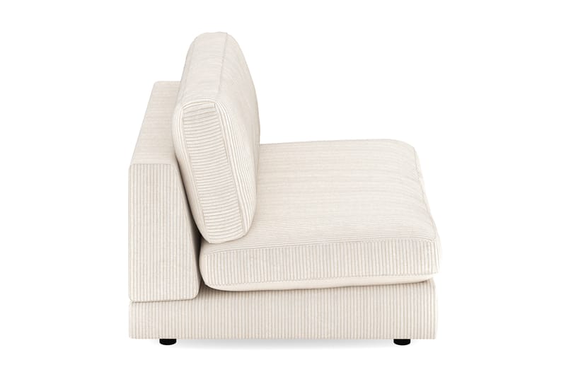 Arken 2-sits Mittmodul i Manchester 120 cm bred - Beige - Möbler - Soffa - Modulsoffor - Mittmodul