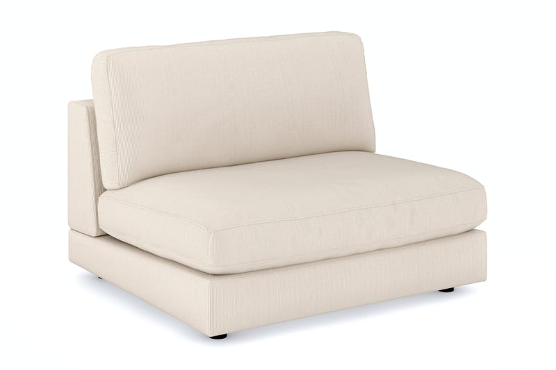 Arken 2-sits Mittmodul i Manchester 120 cm bred - Beige - Möbler - Soffa - Modulsoffor - Mittmodul