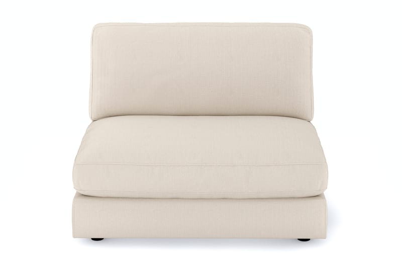 Arken 2-sits Mittmodul i Manchester 120 cm bred - Beige - Möbler - Soffa - Modulsoffor - Mittmodul