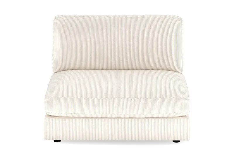 Arken 2-sits Mittmodul i Manchester 120 cm bred - Beige - Möbler - Soffa - Modulsoffor - Mittmodul