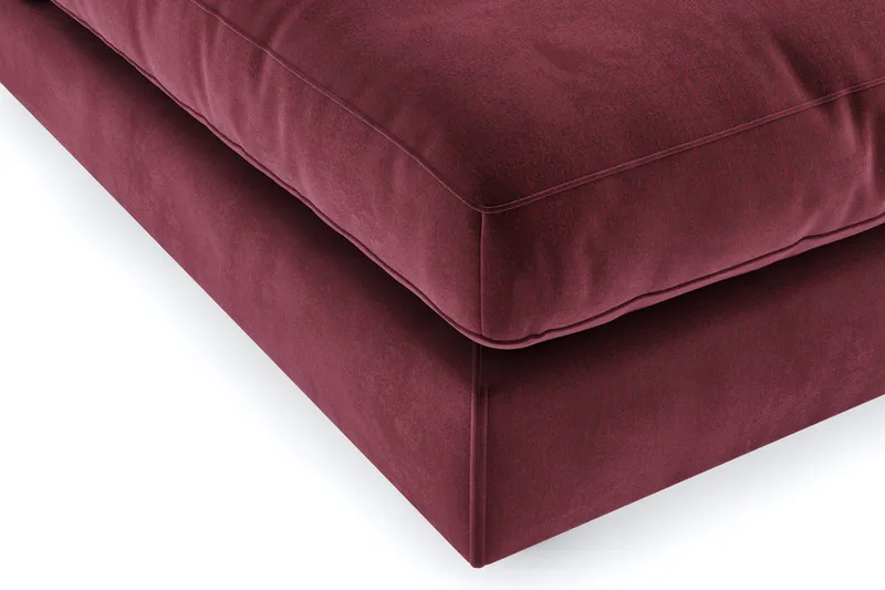 Arken 2-sits Mittmodul i Sammet 120 cm bred - Lila - Möbler - Soffa - Modulsoffor - Mittmodul