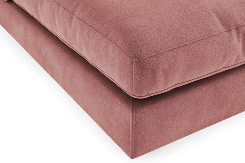 Arken 2-sits Mittmodul i Sammet 120 cm bred - Rosa - Möbler - Soffa - Modulsoffor - Mittmodul