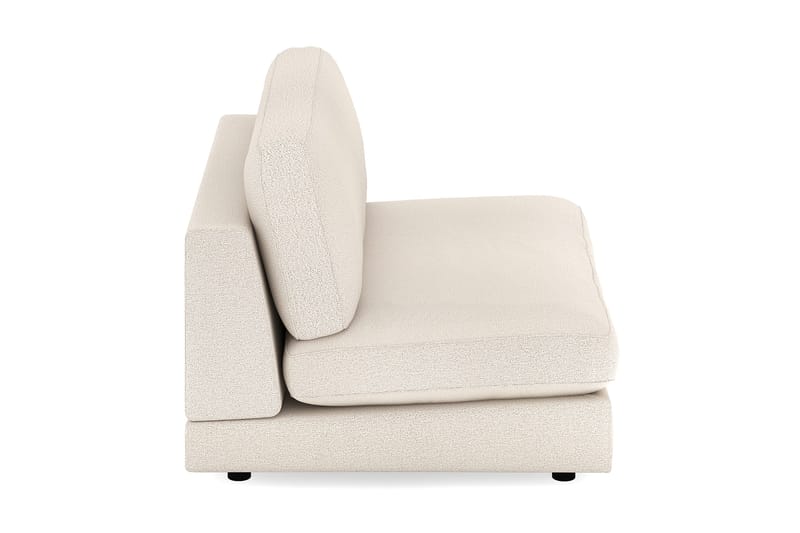 Arken 2-sits Mittmodul i Tyg 120 cm bred - Beige - Möbler - Soffa - Modulsoffor - Mittmodul