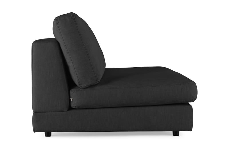 Arken 2-sits Mittmodul i Tyg 120 cm bred - Ljusgrå - Möbler - Soffa - Modulsoffor - Mittmodul