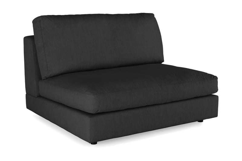 Arken 2-sits Mittmodul i Tyg 120 cm bred - Ljusgrå - Möbler - Soffa - Modulsoffor - Mittmodul