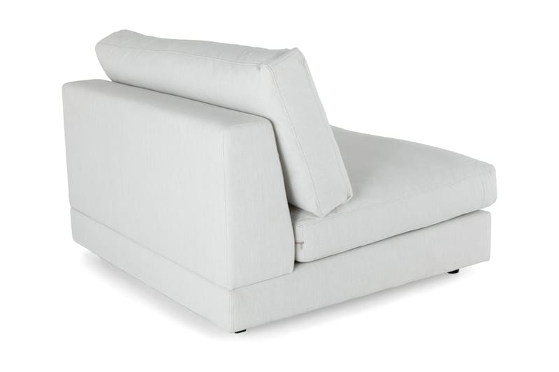 Arken 2-sits Mittmodul i Tyg 120 cm bred - Ljusgrå - Möbler - Soffa - Modulsoffor - Mittmodul
