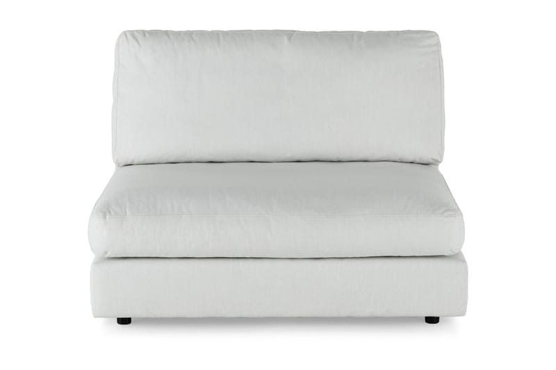 Arken 2-sits Mittmodul i Tyg 120 cm bred - Ljusgrå - Möbler - Soffa - Modulsoffor - Mittmodul