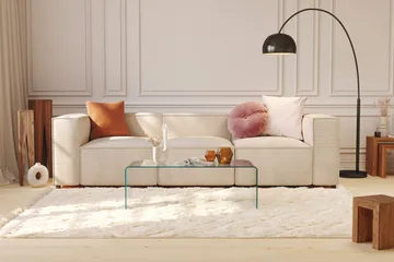 Cubo 1-sits Mittmodul i Manchester 80 cm bred - Beige - Möbler - Soffa - Modulsoffor - Mittmodul