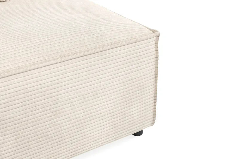 Cubo 1-sits Mittmodul i Manchester 80 cm bred - Beige - Möbler - Soffa - Modulsoffor - Mittmodul