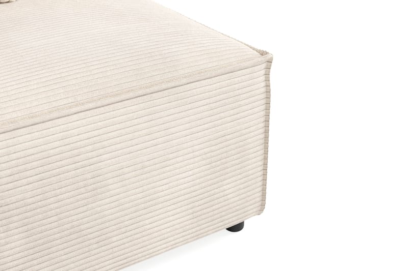 Cubo 1-sits Mittmodul i Manchester 80 cm bred - Beige - Möbler - Soffa - Modulsoffor - Mittmodul