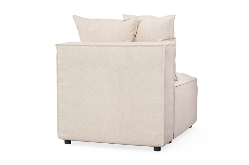 Cubo 1-sits Mittmodul i Tyg 80 cm bred - Beige - Möbler - Soffa - Modulsoffor - Mittmodul