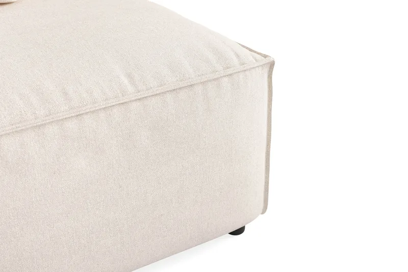 Cubo 1-sits Mittmodul i Tyg 80 cm bred - Beige - Möbler - Soffa - Modulsoffor - Mittmodul