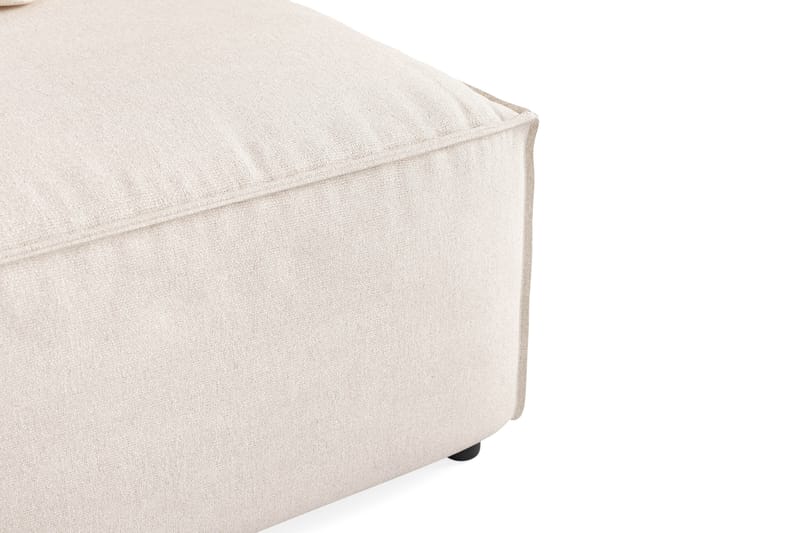 Cubo 1-sits Mittmodul i Tyg 80 cm bred - Beige - Möbler - Soffa - Modulsoffor - Mittmodul