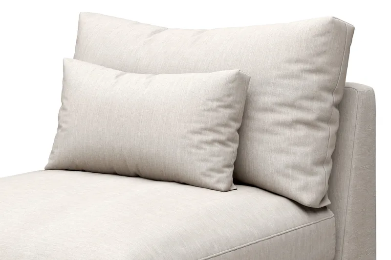 Dubai Mittmodul Extra Djup - Beige - Möbler - Soffa - Modulsoffor - Mittmodul