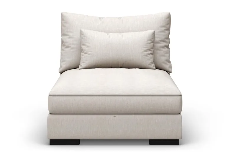 Dubai Mittmodul Extra Djup - Beige - Möbler - Soffa - Modulsoffor - Mittmodul