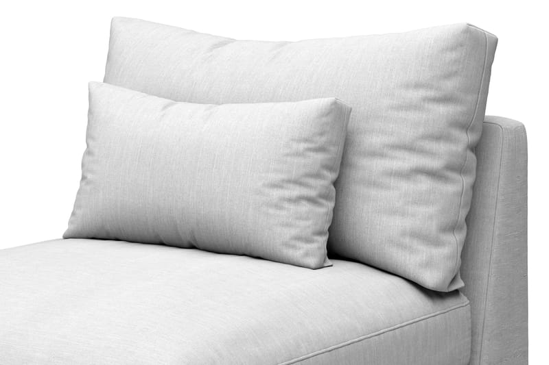 Dubai Mittmodul Extra Djup - Ljusgrå - Möbler - Soffa - Modulsoffor - Mittmodul