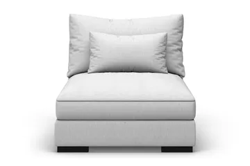 Dubai Mittmodul Extra Djup - Ljusgrå - Möbler - Soffa - Modulsoffor - Mittmodul