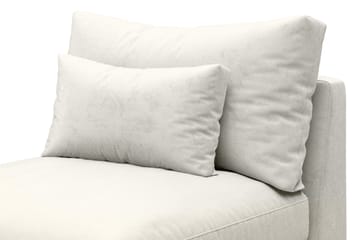 Dubai Mittmodul Sammet Extra Djup - Vit - Möbler - Soffa - Modulsoffor - Mittmodul
