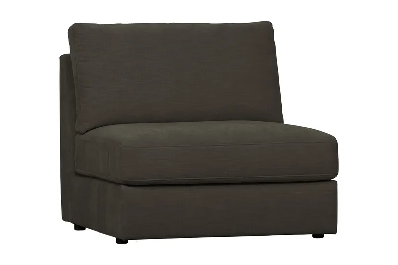 Kielstra Mittmodul - Antracit - Möbler - Soffa - Modulsoffor - Mittmodul