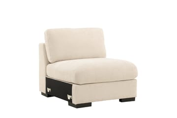 Mittmodul Salerno i Tyg - Beige - Möbler - Soffa - Modulsoffor - Mittmodul