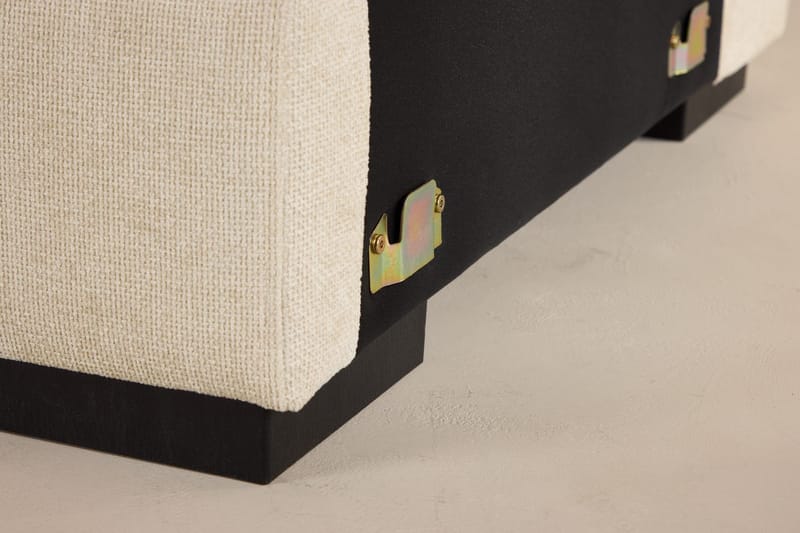Mittmodul Salerno i Tyg - Beige - Möbler - Soffa - Modulsoffor - Mittmodul