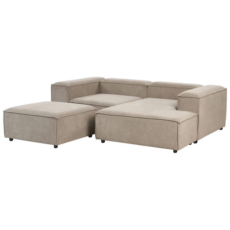 Modulär soffa met fotpall Ardal - Möbler - Soffa - Modulsoffor - Komplett modulsoffa