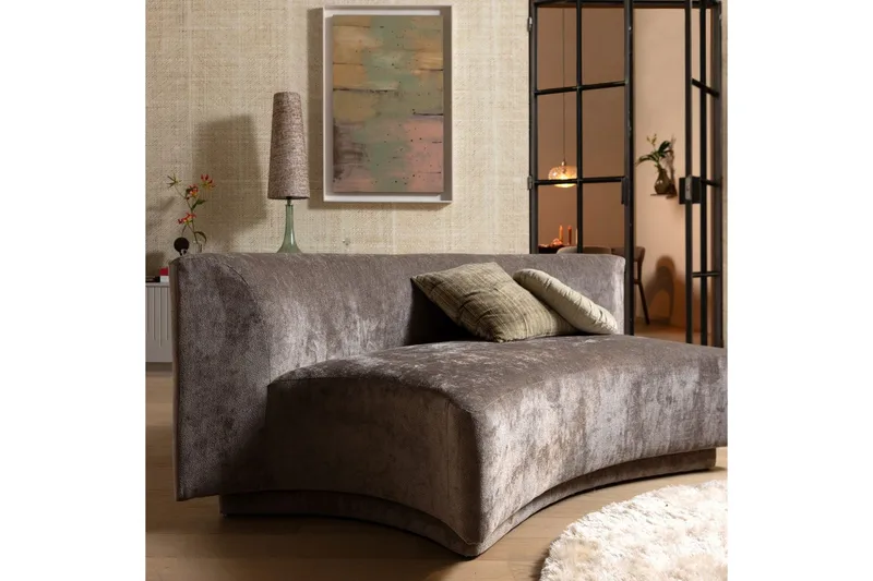 Modulär soffa Popular 2-sits - Taupe - Möbler - Soffa - Modulsoffor - Komplett modulsoffa