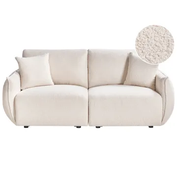 Modulsoffa 2-sits Mesnali - Off-White - Möbler - Soffa - Modulsoffor - Komplett modulsoffa