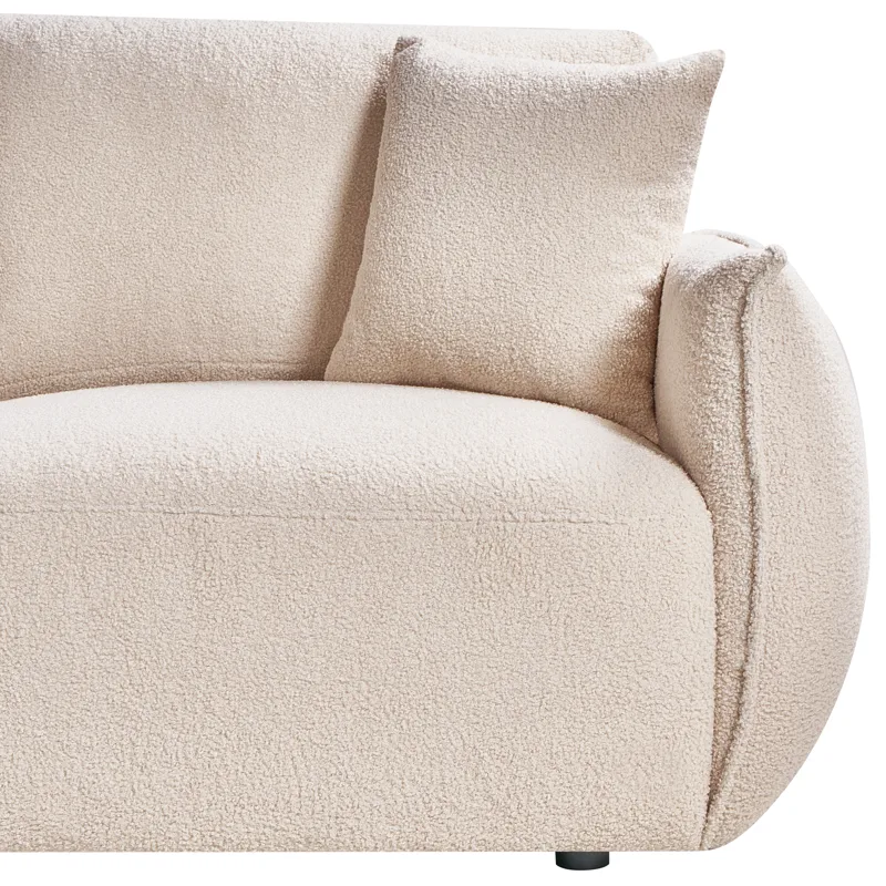 Modulsoffa 5-sits Mesnali Vänstervänd - Beige - Möbler - Soffa - Modulsoffor - Komplett modulsoffa