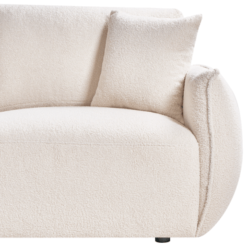Modulsoffa 5-sits Mesnali Vänstervänd - Off-White - Möbler - Soffa - Modulsoffor - Komplett modulsoffa