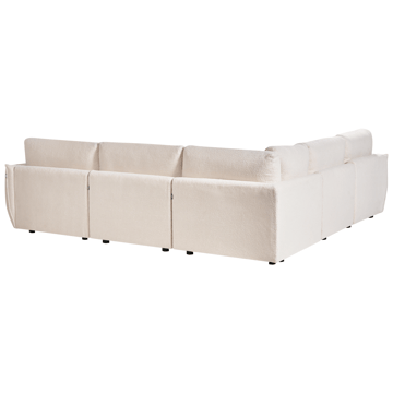 Modulsoffa 5-sits Mesnali Vänstervänd - Off-White - Möbler - Soffa - Modulsoffor - Komplett modulsoffa