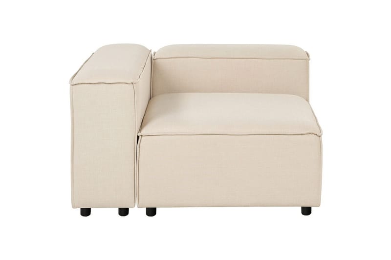 Modulsoffa Ardal Beige/svart - Beige/svart - Möbler - Soffa - Modulsoffor - Komplett modulsoffa