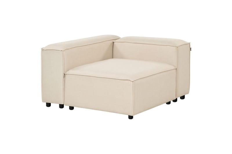 Modulsoffa Ardal Beige/svart - Beige/svart - Möbler - Soffa - Modulsoffor - Komplett modulsoffa