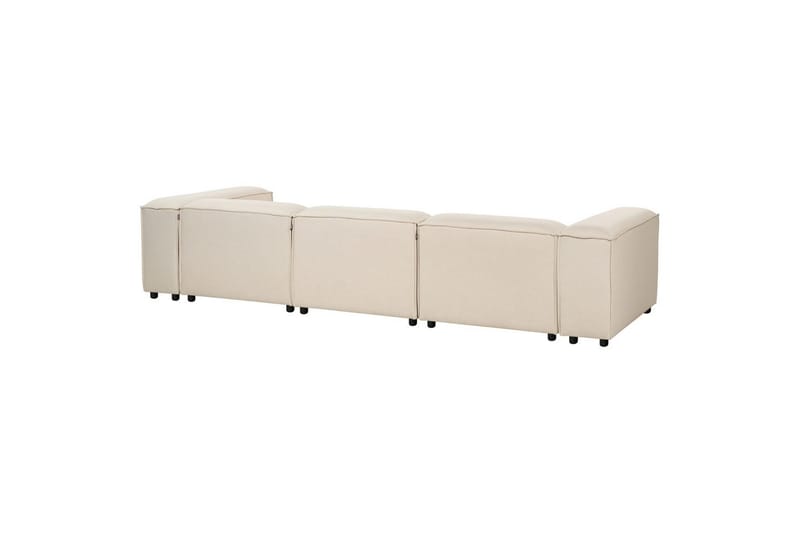 Modulsoffa Ardal Beige/svart - Beige/svart - Möbler - Soffa - Modulsoffor - Komplett modulsoffa