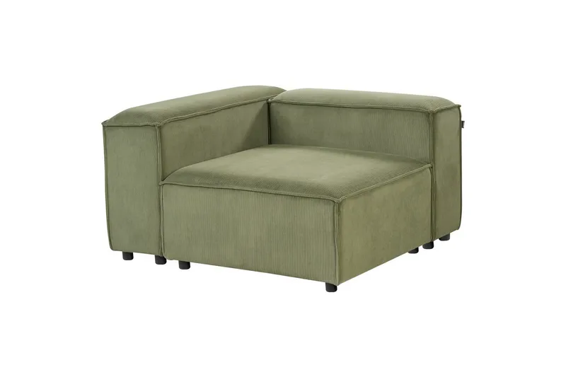 Modulsoffa Ardal Grön/Svart - Grön - Möbler - Soffa - Modulsoffor - Komplett modulsoffa