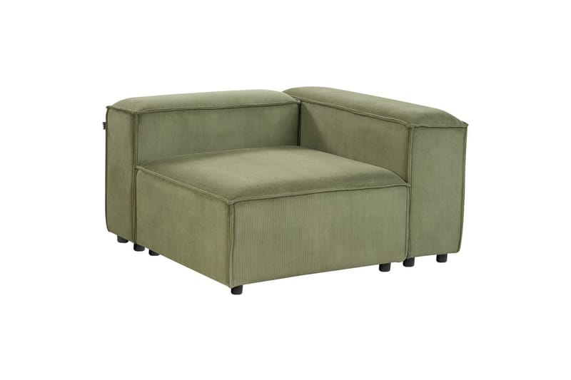 Modulsoffa Ardal Grön/Svart - Grön - Möbler - Soffa - Modulsoffor - Komplett modulsoffa